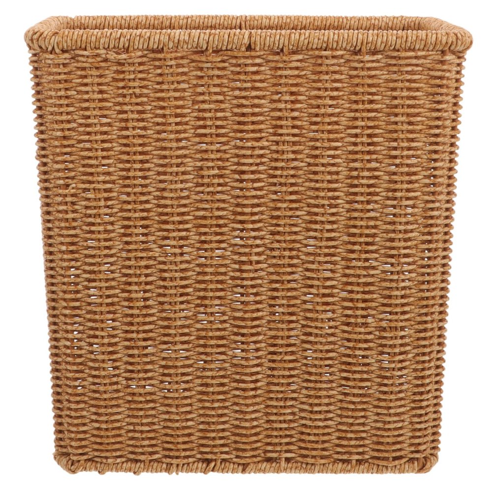 ABOOFAN Multipurpose Woven Basket for Kitchen Living Room Bedroom Dormitory Office Hotel Bar Cafe Trash Can