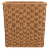 ABOOFAN Multipurpose Woven Basket for Kitchen Living Room Bedroom Dormitory Office Hotel Bar Cafe Trash Can view 1