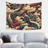 Augenstern 29x37in Bedroom Tapestry Cloud-Dragon-China-Japanese Wall Decor Wall Hanging Tapestry For Dorm Living Room view 1