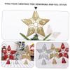 Anneome 1pc Star Tree Topper Elegant Christmas Tree Decoration Shiny Holiday Ornament for Festive Atmosphere for Home Offices and Restaurants view 4