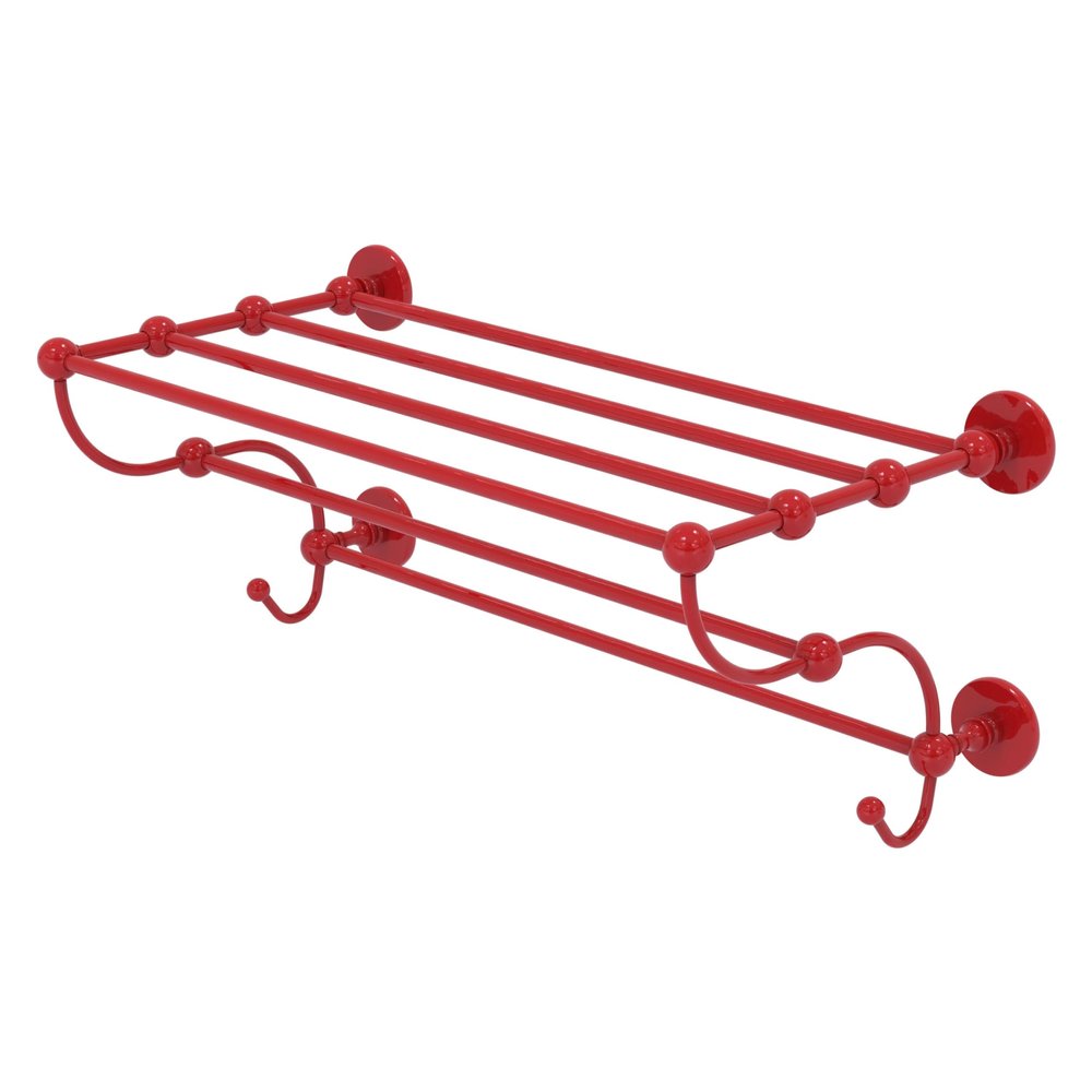 Allied Brass Prestige Skyline Collection Train Rack Towel Shelf