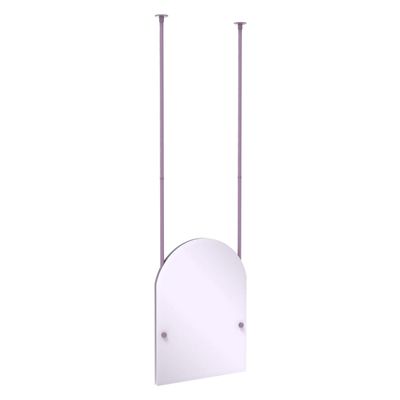 Allied Brass Frameless Arched Top Ceiling Hung Mirror