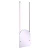 Allied Brass Frameless Arched Top Ceiling Hung Mirror view 1