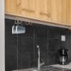 Amosfun Utensil Holder Hanger for Kitchen Cabinets Cup Organizer Rack Hooks for Mugs Spoons and Kitchenware Storage Versatile Home and Office view 4