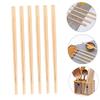 PRETYZOOM 20pairs Cute Long Cooking Chopsticks Extended Reusable Hot Pot Frying Chopsticks for Family view 4