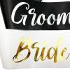 NAUXIUDSJS Bride to Be Sash and Groom to Be Sash, Bachelorette Party Supplies Engagement Party Favors, Bridal Shower Sashes Bachelor Decorations Just Married Gift Engaged Decor Accessories view 4