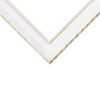 Craig Frames Victoria, 17x27 Picture Frame, Ornate White and Gold view 4