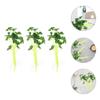 ABOOFAN Artificial Faux Leaves Stems Lifelike Silk Decorative Leaves for Living Room Dining Table Centerpiece view 4