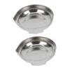 STOBOK 10pcs Scope for Jewelry Jewelry Measuring Tray Mini Scale Trays Rack Sturdy Long-Term Use view 1