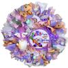 Handmade Easter Bunny Gnome Kisses Prelit Ribbon Wreath 22 in LED W13 view 1