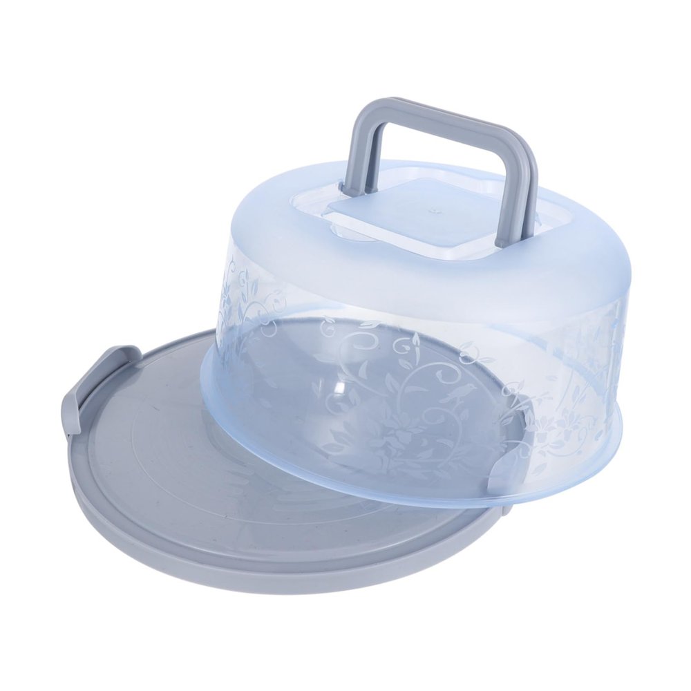 RORPOIR 1pc Portable Cake Carrier Sealing Design Multi-purpose Food Storage Container for Fruits Vegetables and Desserts for Parties and Picnics Easy to Carry