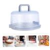 RORPOIR 1pc Portable Cake Carrier Sealing Design Multi-purpose Food Storage Container for Fruits Vegetables and Desserts for Parties and Picnics Easy to Carry view 3