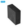 PATIKIL Rubber Anti-Vibration Pads, 8 Pcs Square Vibration Isolation Mats 2" x 2" x 0.8" for HVAC Air Conditioner Air Compressor Washer Dryer, Black view 3