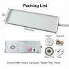Air Conditioner Drain Pan, Metal Drip Tray, Drip Pan for Central Air Conditioning Fan Coil, Window Air Conditioner Outdoor Unit and Indoor Unit (Size : 153cm/60in) view 3