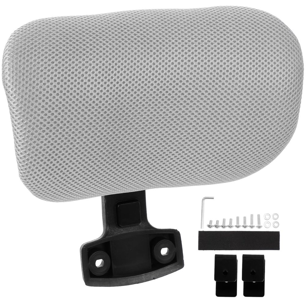 Tofficu Adjustable Office Chair Headrest with Breathable Mesh Cushion
