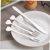 MAGICLULU 10pcs Stainless Fruit Forks Creative Cake Forks for Parties Weddings Home Banquets Stylish Dessert Utensils for Appetizers Fruit Picks Silver Party Supplies view 3