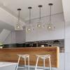 Wire Cement Pendant Lamp E27 1- Lamp - Hollow Concrete Hanging Light Bar Bedroom Art Suspended Chandelier Interior Warm Decorative Lighting Adjustable,Pendant view 2