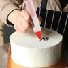 Silicone Food Writing Pen,4 Nozzles Silicone Food Writing Pen Chocolate Decorating Tools Cake Molds DIY Personalized Cake(red) view 3