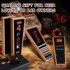 Wooden Tap Handles Beer Tap Handle Chalkboard tap Handle for kegerator, keg tap Handles & Markers - Nice Gift for homebrewers, Bars, Restaurants & Weddings - Pack of 4 view 2