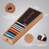 Wooden Tap Handles Beer Tap Handle Chalkboard tap Handle for kegerator, keg tap Handles & Markers - Nice Gift for homebrewers, Bars, Restaurants & Weddings - Pack of 4 view 3