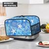Pzuqiu Blue Starfish Slow Cooker Cover Universal Fit Slow Cooker Protective Cover Keep Appliance Clean Crock Pot Cover with Mesh Pocket for Accessories view 3