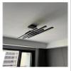 SteFik Black Chandelier Modern Minimalist bar Counter Living Room Dining Room Light Aluminum Material LED lamp Designer Style,Pendant, 110cm, Xk-153 view 4