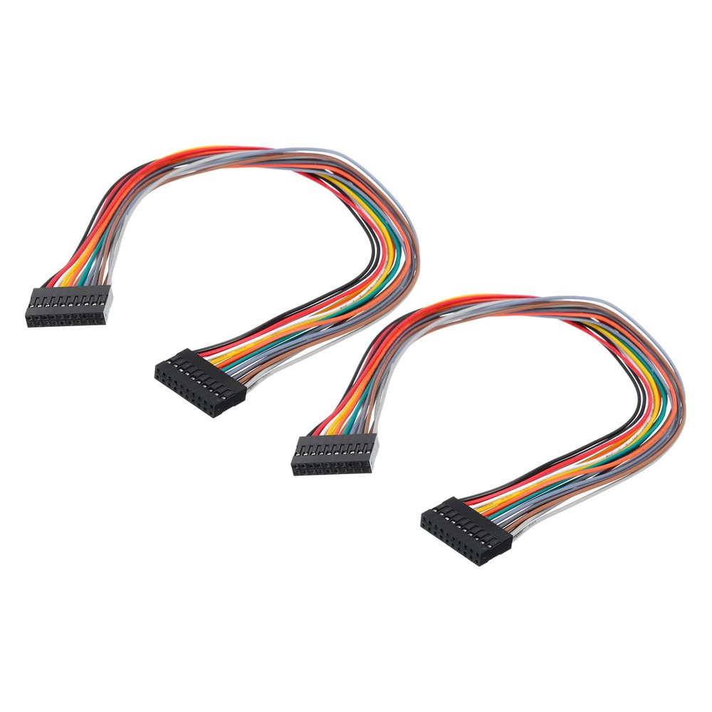 MECCANIXITY Female to Female 20Pin Breadboard Jumper Wire 2.54mm Pitch