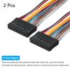 MECCANIXITY Female to Female 20Pin Breadboard Jumper Wire 2.54mm Pitch view 3