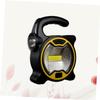 KOMBIUDA 2pcs Cob Led Handheld Spotlight Portable Camping Light Ultra- Light for Outdoor Use Lightweight Searchlight Yellow No Battery view 3
