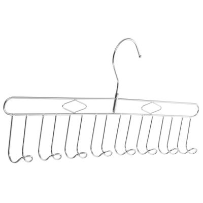 PRETYZOOM Multiple Hooks Stainless Steel Hanger for Coats Bras Scarves Heavy Duty Space Saving Design for Closet Organization and Efficient Storage Hook Capacity