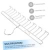 PRETYZOOM Multiple Hooks Stainless Steel Hanger for Coats Bras Scarves Heavy Duty Space Saving Design for Closet Organization and Efficient Storage Hook Capacity view 4