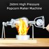 260ml Mini Hand Popcorn Machine, Traditional Old-Fashioned Popcorn Machine, Retro Hand Crank Stainless Steel Popcorn Pot, with Mini Popcorn Bag view 2
