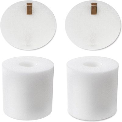 2 sets of replacement foam & felt filters for Shark Rotator Pro NV500 NV500CO NV501 NV502 NV503 NV500W NV550 UV560 NV642 Part #XFF500