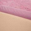 Loartee Faux Rabbit Fur Rug - 1.18" Thick Soft Fluffy Area Rug, Non-Slip Memory Foam Crawling Mat, Light Pink, 78"x118" view 4