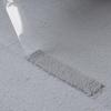 Loartee Faux Rabbit Fur Rug - 1.18" Thick Soft Fluffy Area Rug, Non-Slip Memory Foam Crawling Mat, Light Gray, 78"x78" view 3
