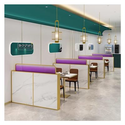 Changhong Glass Dividers For Dining Areas, Countertop Desk Divider Restaurant Privacy Screen Panels Short Partition For Stylish Desk, Restaurant, Bars Decorative ( Color : Gold , Size : 130x45cm )