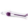 Beatifufu Heated Mini Hair Straightener Curler Dual Function Travel Styling Tool for All Hair Types Fast Design for Home Salon Use Purple view 3