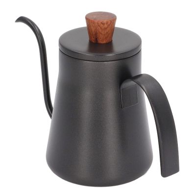 400ml Coffee Drip Kettle Stainless Steel Drip Coffee Pot Thin Mouth Pour Over Coffee Pot with Lid