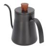 400ml Coffee Drip Kettle Stainless Steel Drip Coffee Pot Thin Mouth Pour Over Coffee Pot with Lid view 1