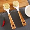DIOMRIXY (Three-Packed) sisal Handle Pot Brush Multi-Function Long Handle Kitchen Cleaning Pot Brush Non-Stick pan Brush Pot Brush Pot Dish Bowl Brush view 3