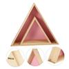 LABRIMP 2pcs Wall-Mounted Storage Shelf Wooden Display Racks for Bedroom Practical Home Storage for Objects Elegant Rustic Decor for Living Space view 3