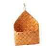 VILLFUL 1pc Wood Woven Hanging Flower Basket Natural Wall Decor for Plants Storage Home Accent Large for Indoor Outdoor Use view 1