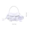 Hohopeti 1pc Handheld Flower Basket for Weddings Multi-purpose Girl Scatter Basket Design Lightweight Safe Material for Flower Girls Ceremony Decor view 4