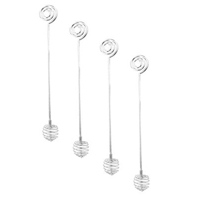 HAKIDZEL Honey Taking Rod Stainless Steel Stirrer Honey Mixing Stick Set for Kitchen