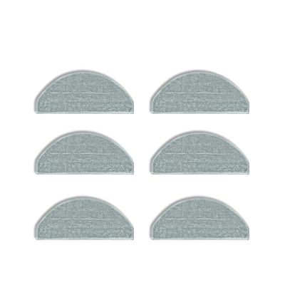 Compatible for Xiaomi E10, E10C, E12, B112 Replacement Parts Side Brush Hepa Filter Mop Rag Robot Vacuum Spare Parts Accessories (Color : 6 pcs)