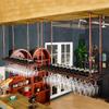 Ceiling Mounted Hanging Wine Bottle Holder Red Wine Cup Holder Upside Down Cup Holder Holder for Kitchen Bar Decor Shelf view 2