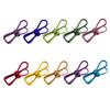 Beatifufu 50pcs Stainless Steel Colorful Clips Strong Multi-Purpose Utility Holders for Laundry Food Storage and Files Non-Slip Windproof view 1