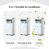 DORTALA Portable Air Conditioners 8000 BTU, AC Cooling Unit with Fan & Dehumidifier, Remote Control, 24H Timer, Window Kit, Standing AC for Bedroom, Dorm, Cools Up to 230 sq.ft view 3