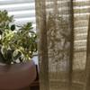 Fcosie Extra Long Linen Look Sheer Curtains 22ft Length Pinch Pleated Drapery Light Filtering Tall Window Panel Transparent Voile Sheer Breathable Drapes Custom Made, 2 PCS (Gravel, 52" W x 264" L) view 4