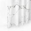 Bathroom Waterproof Polyester Fabric Marble Digital Printing Shower Curtain with Hookless Bathroom Bath Shower Curtains 39x79in(WxH)/100x200cm view 2